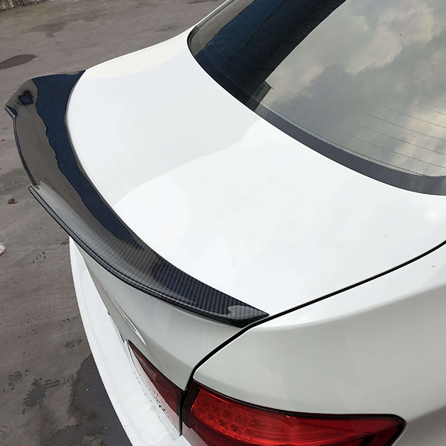 BMW E90 PSM Trunk Spoiler (325i, 328i, 335i) - Carbon Fiber - Graveyard Performance