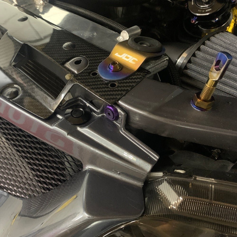 JDC Front Bumper Quick Release | Front Core Support Kit (Evo 8/9) - Graveyard Performance
