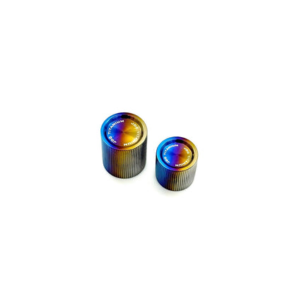 JDC Titanium A/C Cap Replacement Set (A90/A91 Supra) - Graveyard Performance