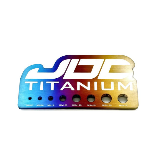 JDC Titanium Bolt Measuring Gauge - The Perfect Tool to Help You Measure Your Bolts! - Graveyard Performance