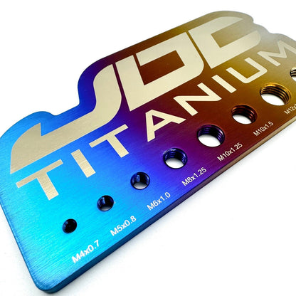 JDC Titanium Bolt Measuring Gauge - The Perfect Tool to Help You Measure Your Bolts! - Graveyard Performance
