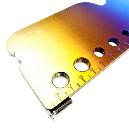 JDC Titanium Bolt Measuring Gauge - The Perfect Tool to Help You Measure Your Bolts! - Graveyard Performance