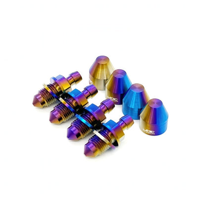 JDC Titanium Brake Bleeder & Cap for Brembo Calipers - Graveyard Performance