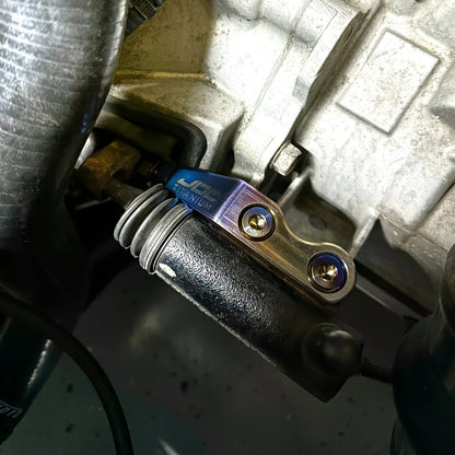 JDC Titanium Clutch Fork Stop (Evo 7/8/9/X) - Graveyard Performance