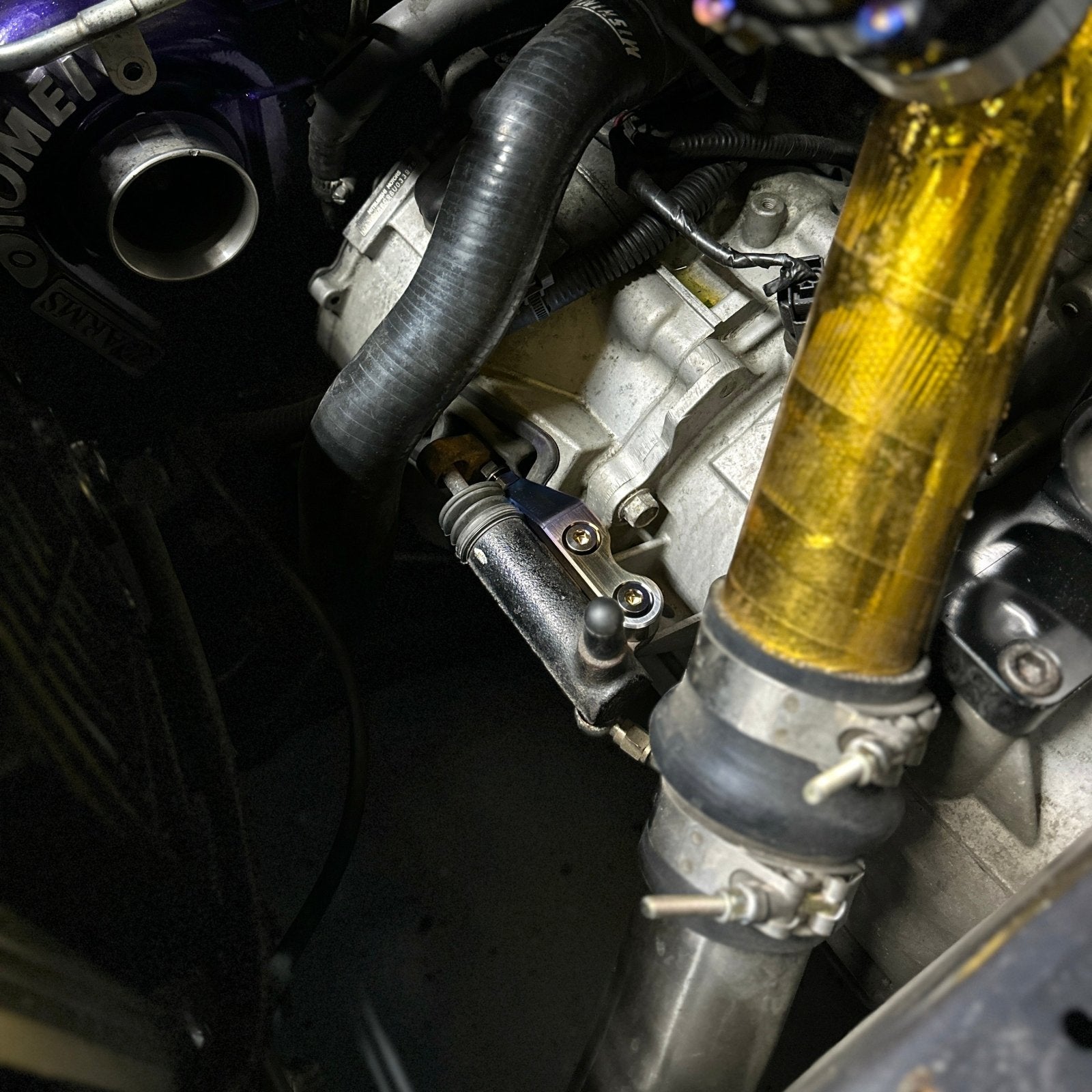 JDC Titanium Clutch Fork Stop (Evo 7/8/9/X) - Graveyard Performance