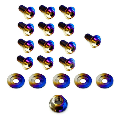 JDC Titanium Coil Pack Area Hardware Kit (Fiesta ST) - Graveyard Performance