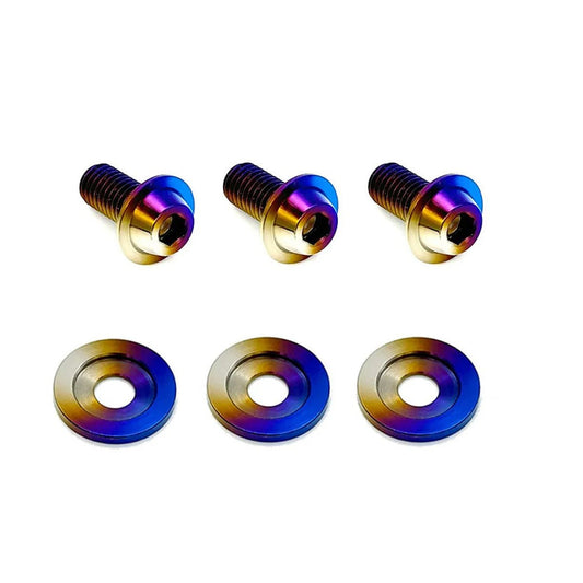 JDC Titanium Coolant Reservoir Bracket Hardware Kit | 2014-2020 BMW F80 M3/M4