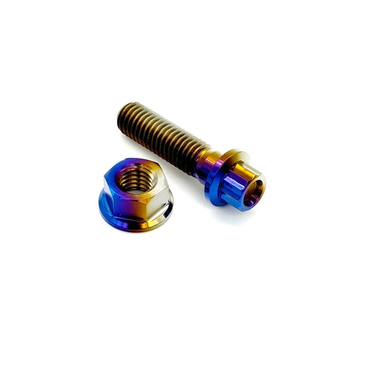 JDC Titanium Custom 3-Piece Wheel Hardware M8 & M7 (Universal) - Graveyard Performance