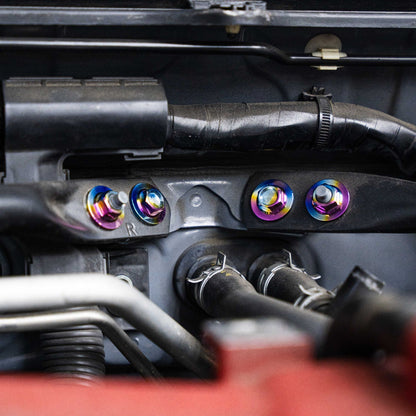 JDC Titanium Engine Bay Dress-Up Hardware Kit (13-21 FRS/BRZ/86) - Graveyard Performance