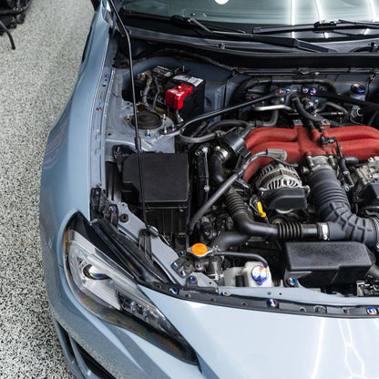 JDC Titanium Engine Bay Dress-Up Hardware Kit (13-21 FRS/BRZ/86) - Graveyard Performance
