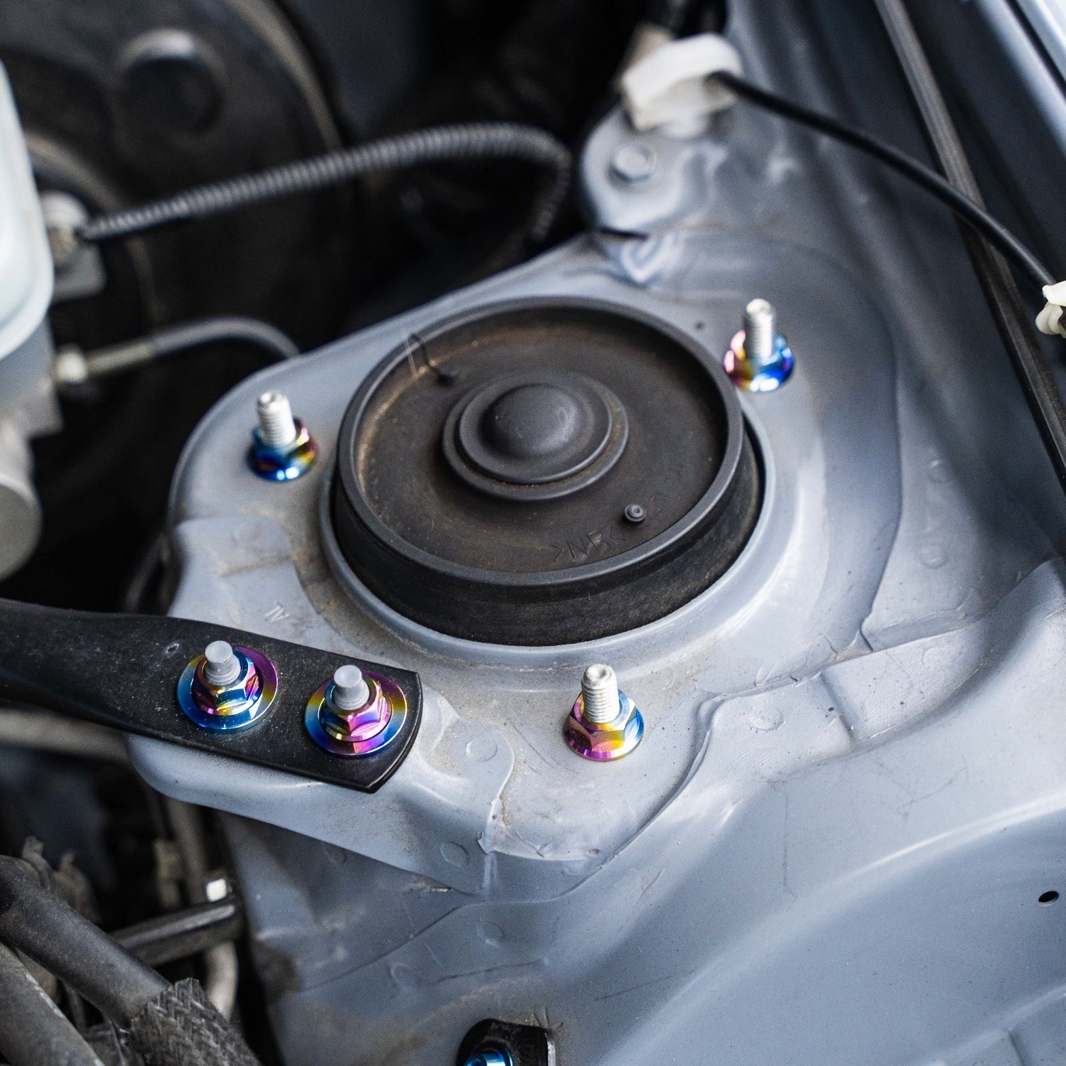 JDC Titanium Engine Bay Dress-Up Hardware Kit (13-21 FRS/BRZ/86) - Graveyard Performance