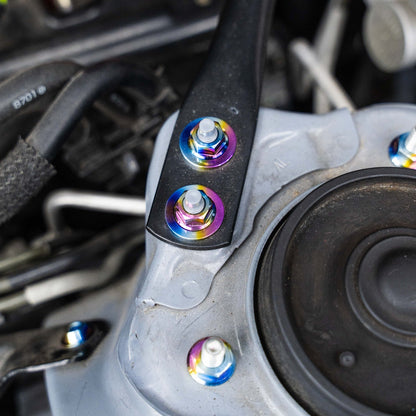 JDC Titanium Engine Bay Dress-Up Hardware Kit (13-21 FRS/BRZ/86) - Graveyard Performance