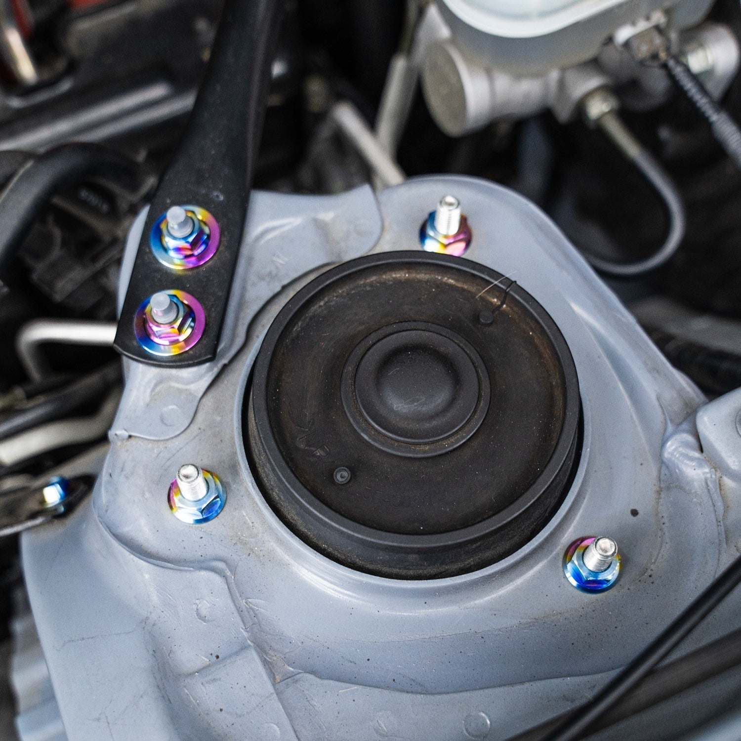 JDC Titanium Engine Bay Dress-Up Hardware Kit (13-21 FRS/BRZ/86) - Graveyard Performance