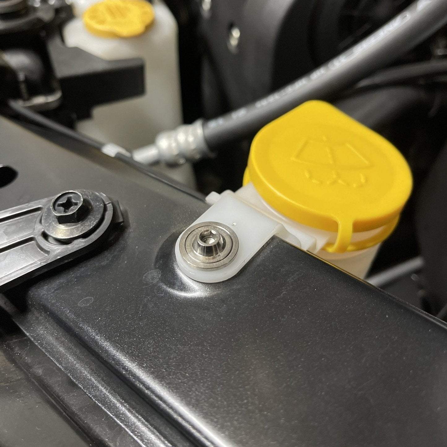 JDC Titanium Engine Bay Dress-Up Hardware Kit (15-21 Subaru STi) - Graveyard Performance