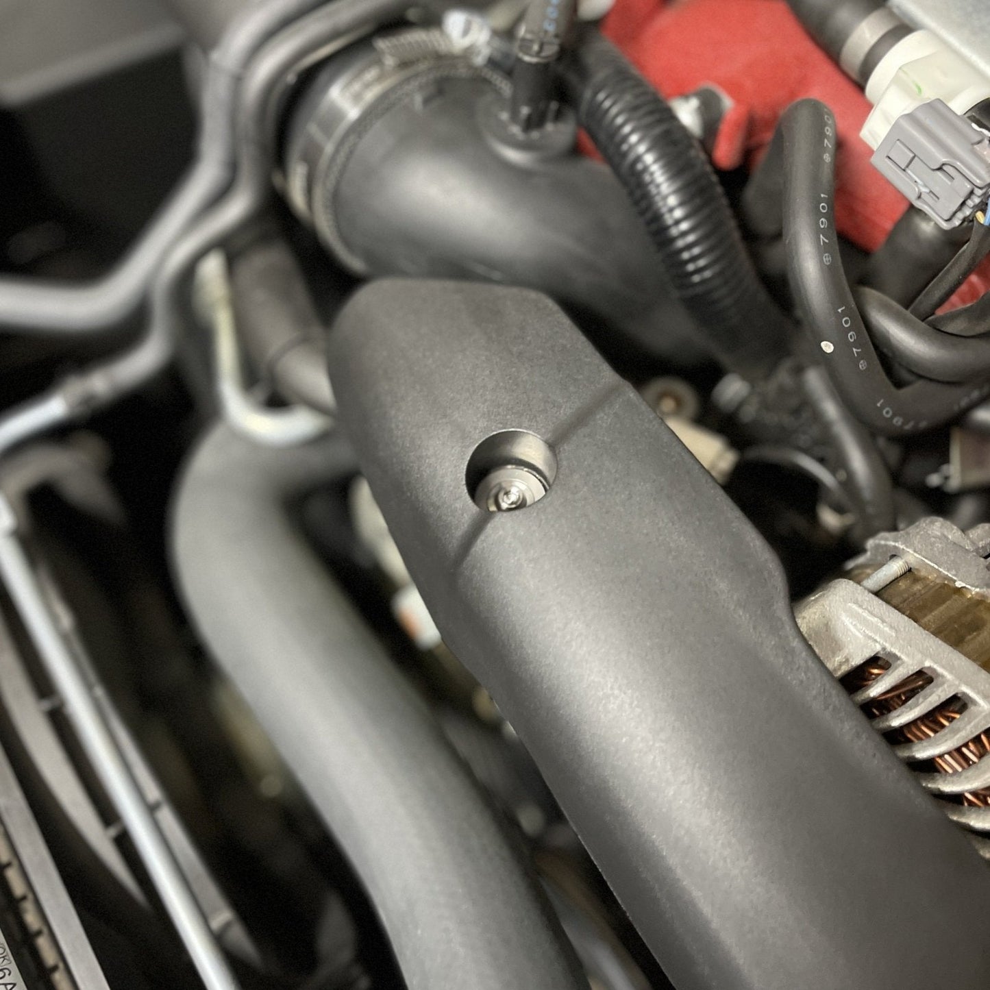 JDC Titanium Engine Bay Dress-Up Hardware Kit (15-21 Subaru STi) - Graveyard Performance