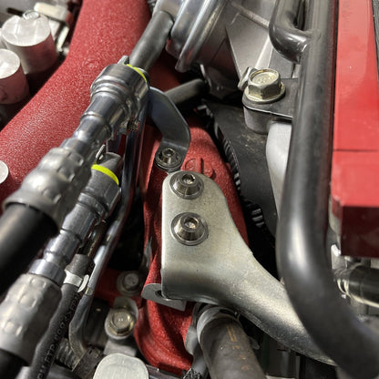 JDC Titanium Engine Bay Dress-Up Hardware Kit (15-21 Subaru STi) - Graveyard Performance
