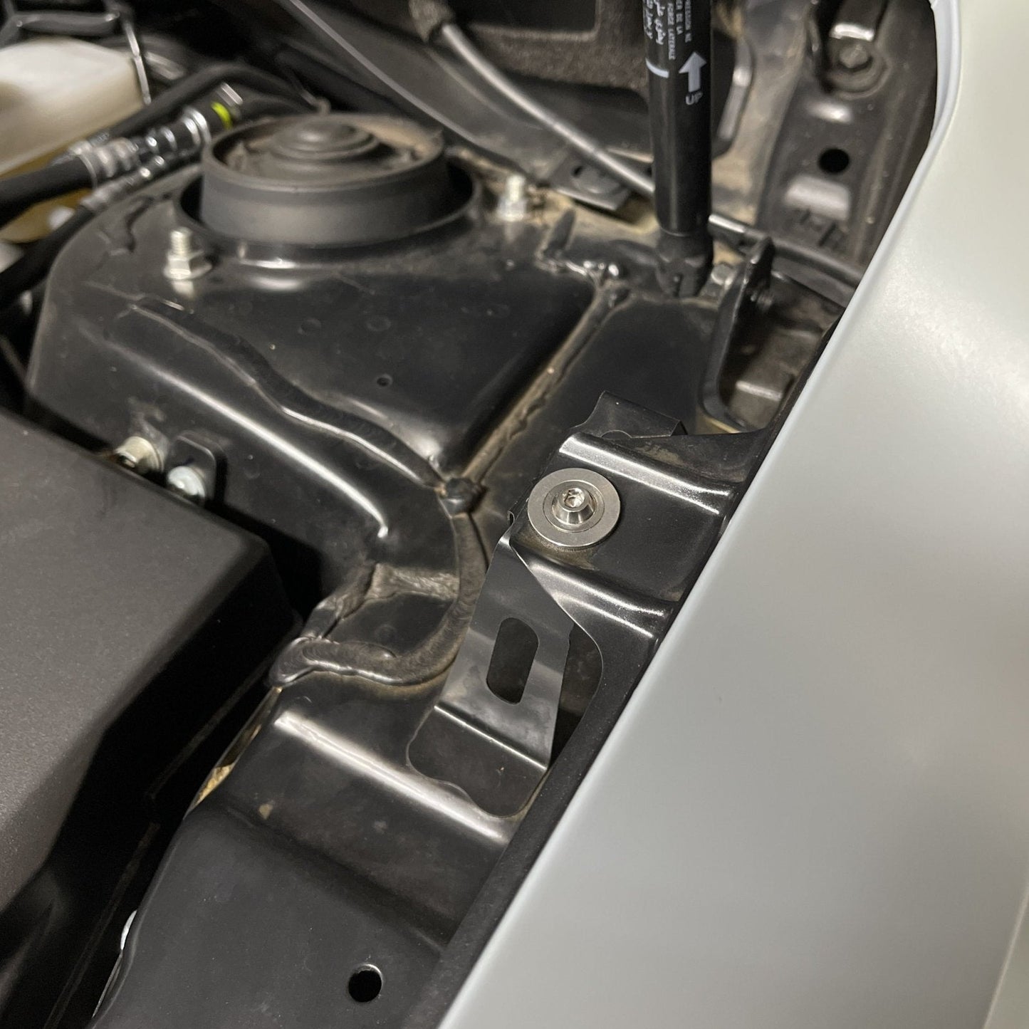 JDC Titanium Engine Bay Dress-Up Hardware Kit (15-21 Subaru STi) - Graveyard Performance