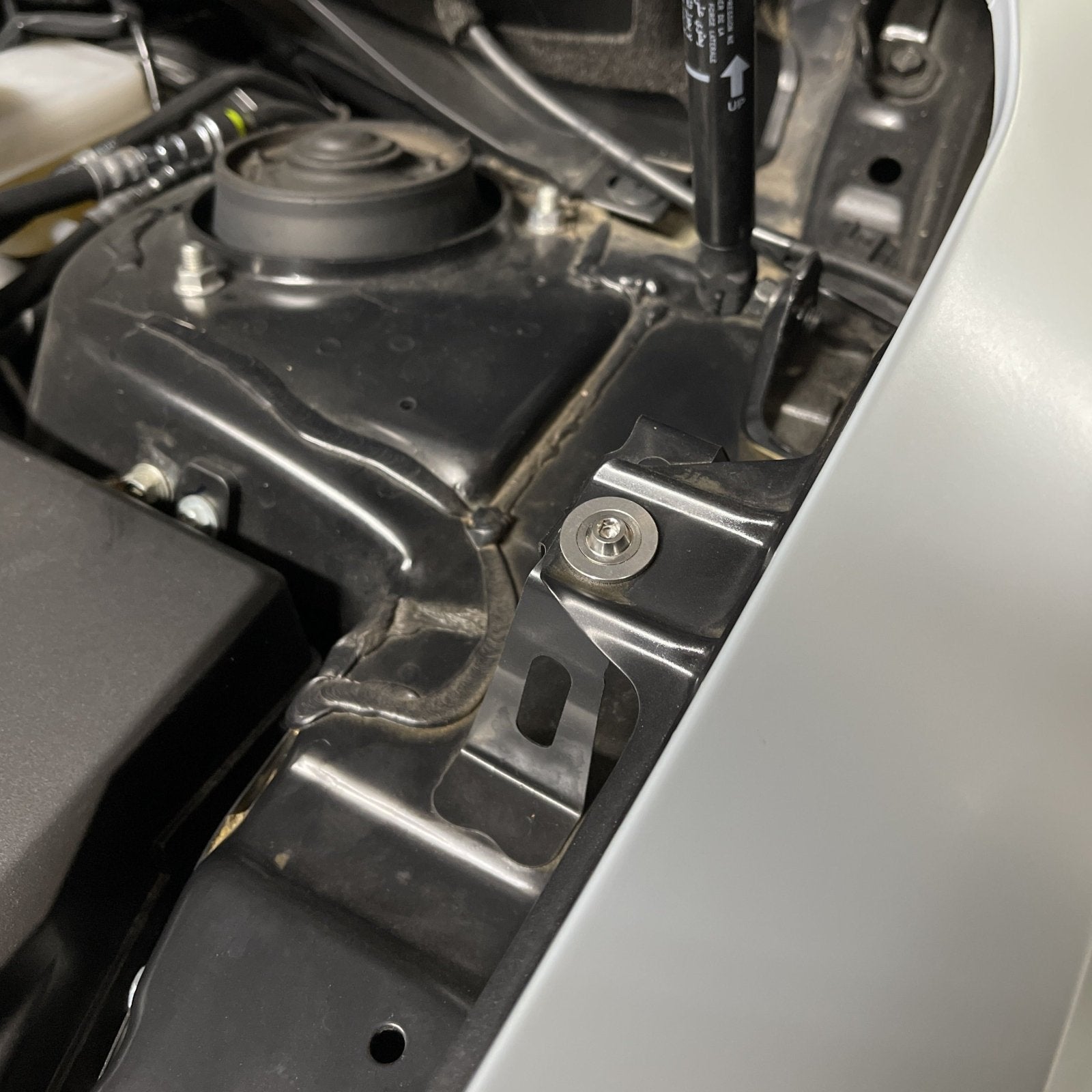 JDC Titanium Engine Bay Dress-Up Hardware Kit (15-21 Subaru STi) - Graveyard Performance