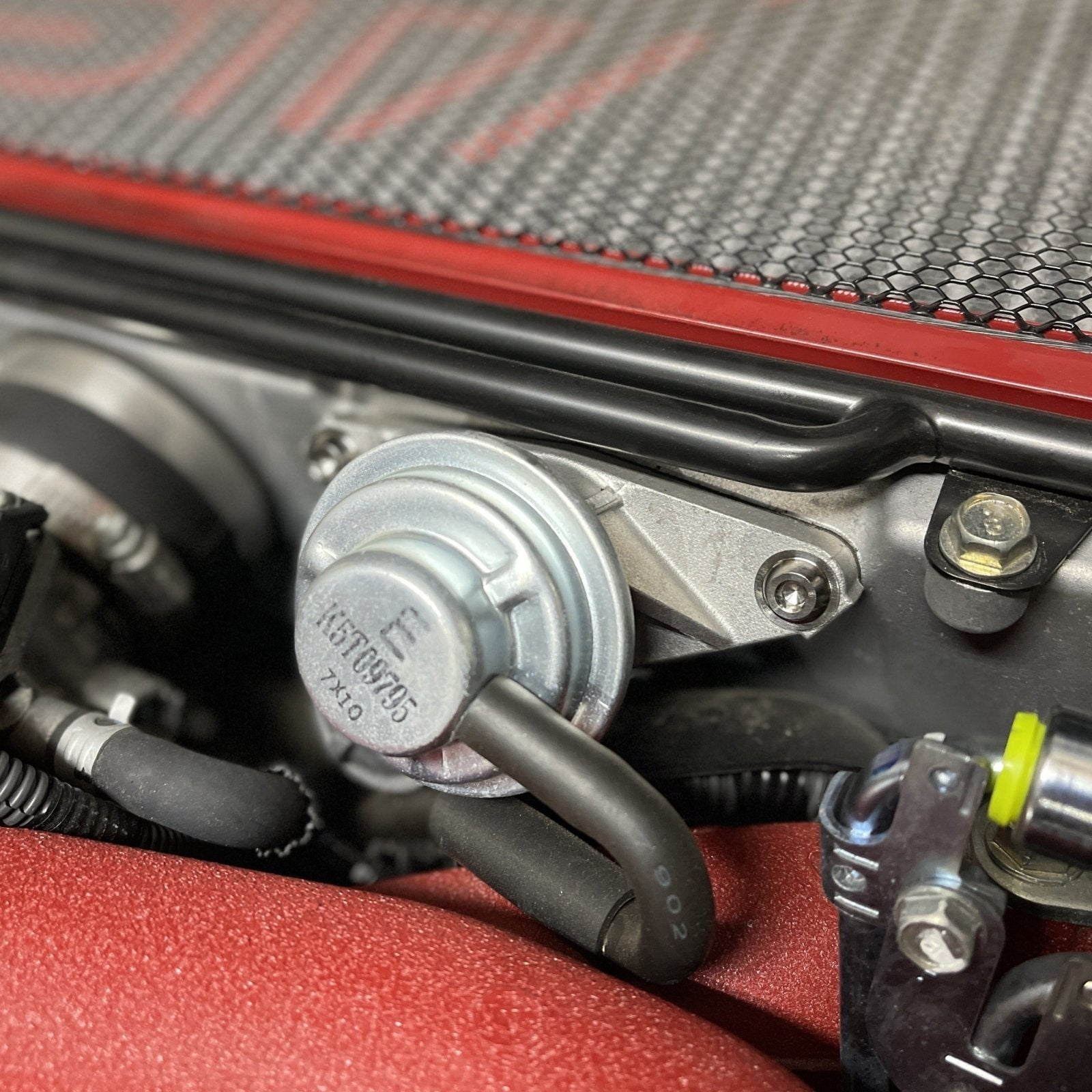 JDC Titanium Engine Bay Dress-Up Hardware Kit (15-21 Subaru STi) - Graveyard Performance