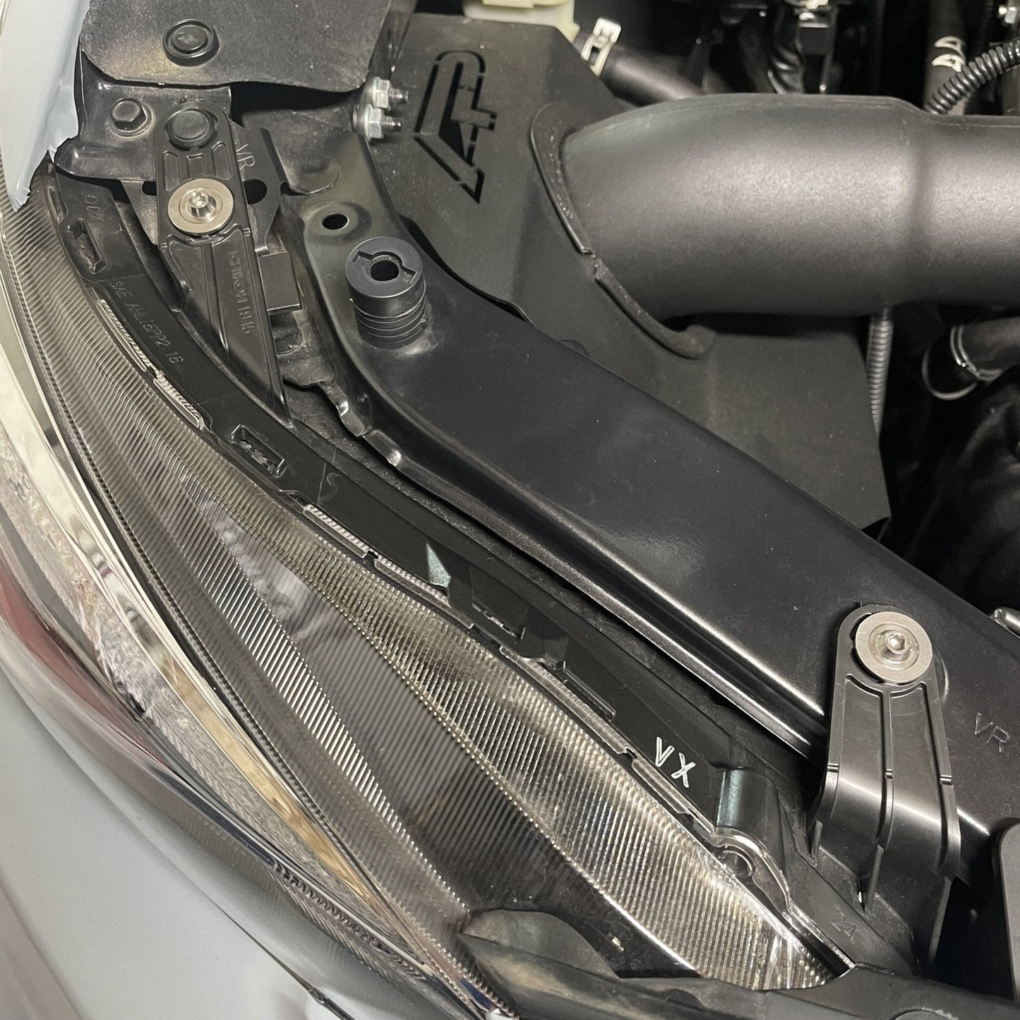 JDC Titanium Engine Bay Dress-Up Hardware Kit (15-21 Subaru STi) - Graveyard Performance