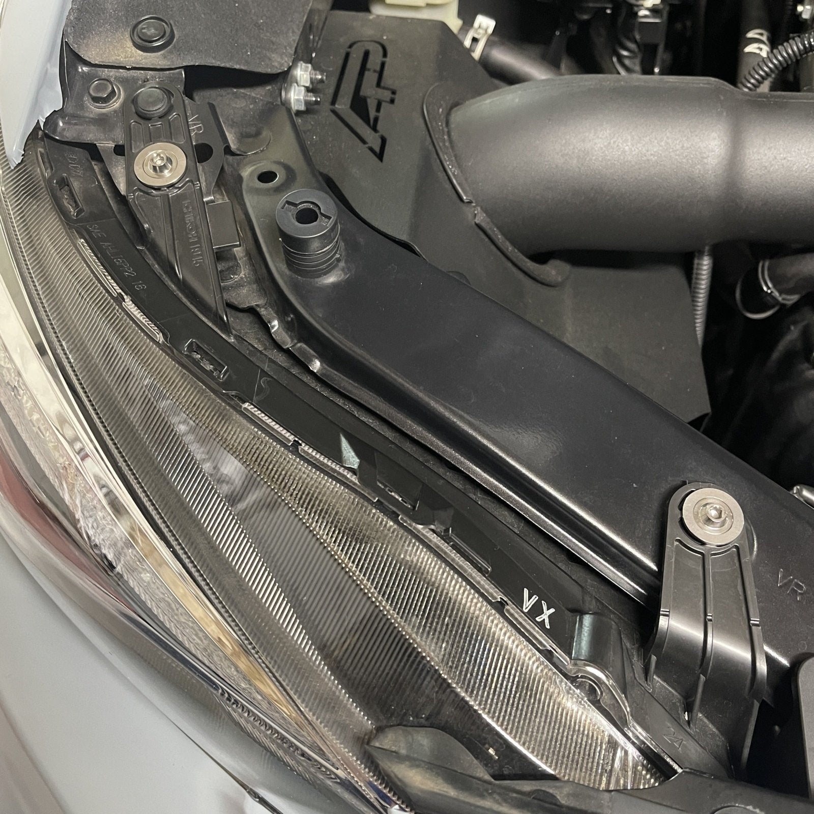 JDC Titanium Engine Bay Dress-Up Hardware Kit (15-21 Subaru STi) - Graveyard Performance