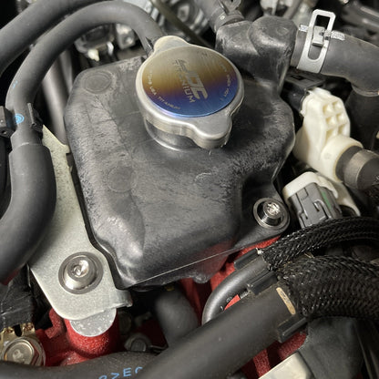 JDC Titanium Engine Bay Dress-Up Hardware Kit (15-21 Subaru STi) - Graveyard Performance