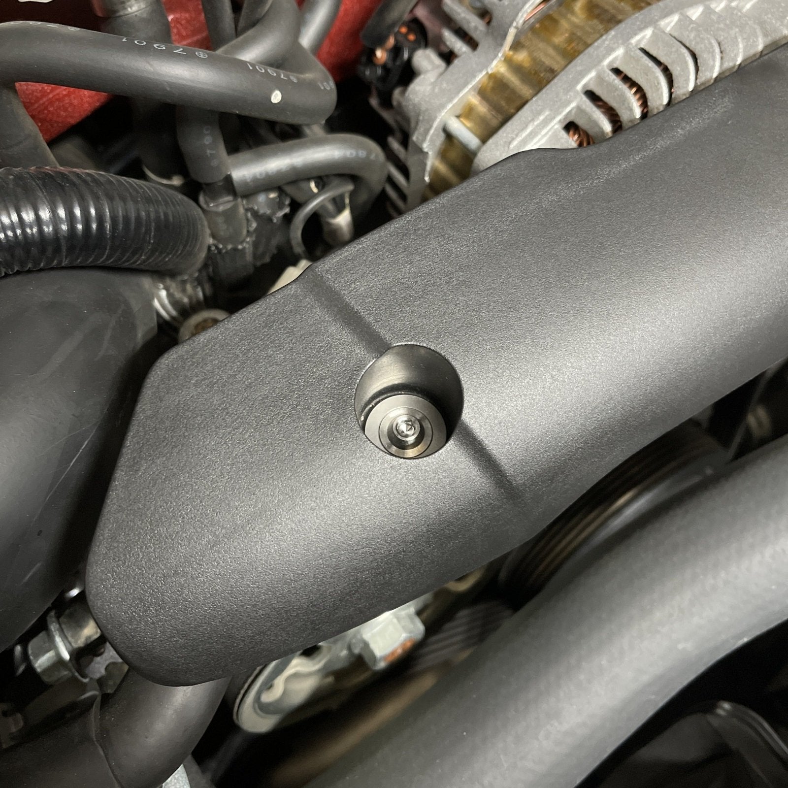 JDC Titanium Engine Bay Dress-Up Hardware Kit (15-21 Subaru STi) - Graveyard Performance