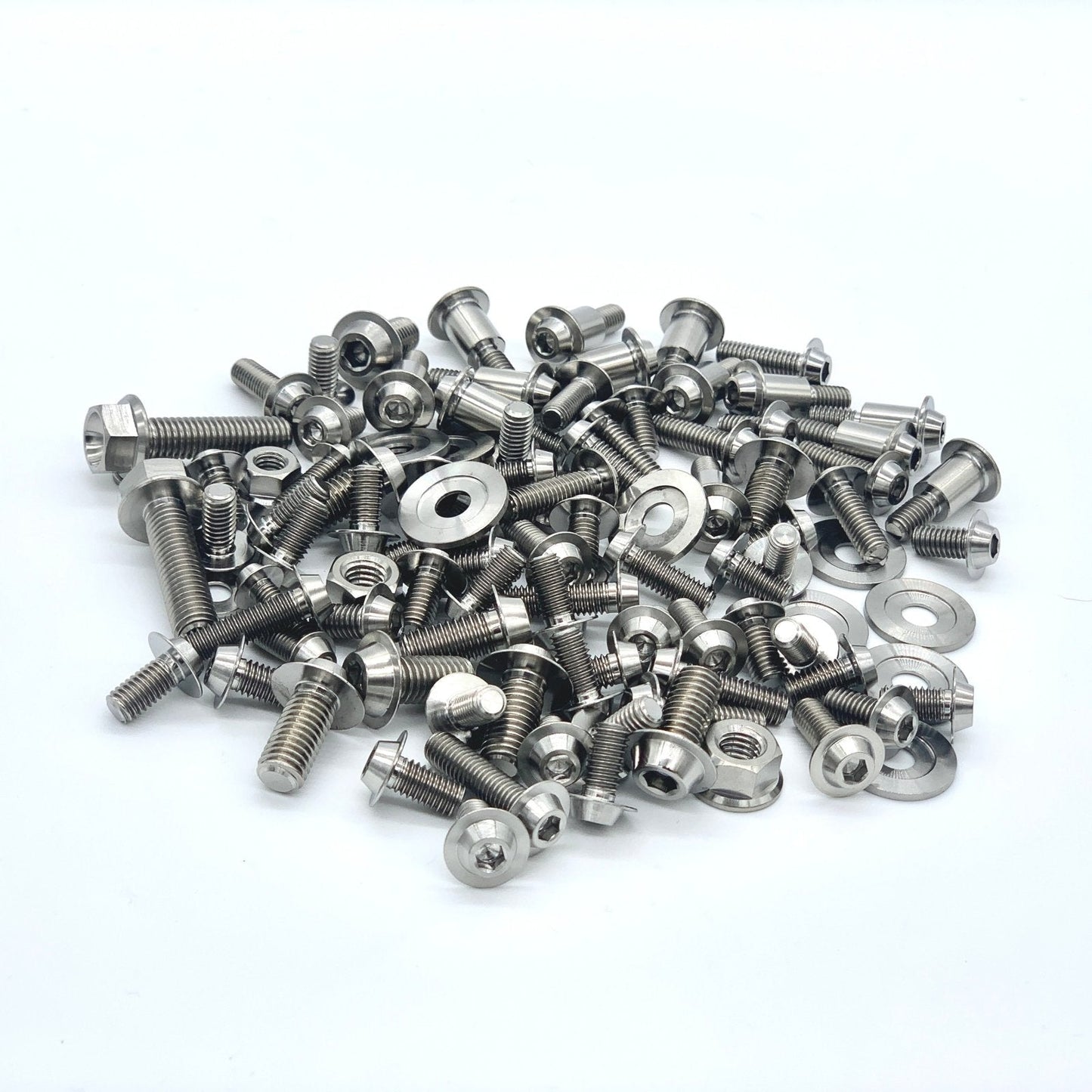 JDC Titanium Engine Bay Dress-Up Hardware Kit (15-21 Subaru STi) - Graveyard Performance