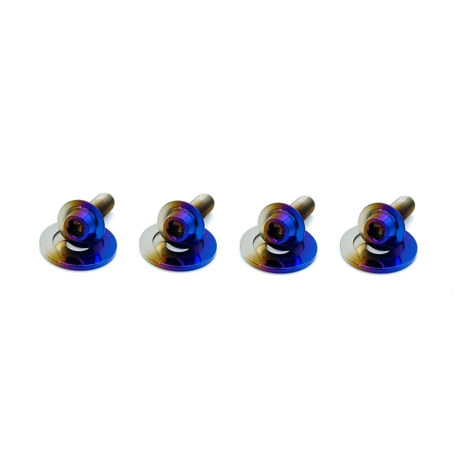 JDC Titanium Engine Bay Dress-Up Hardware Kit (15-21 Subaru STi) - Graveyard Performance