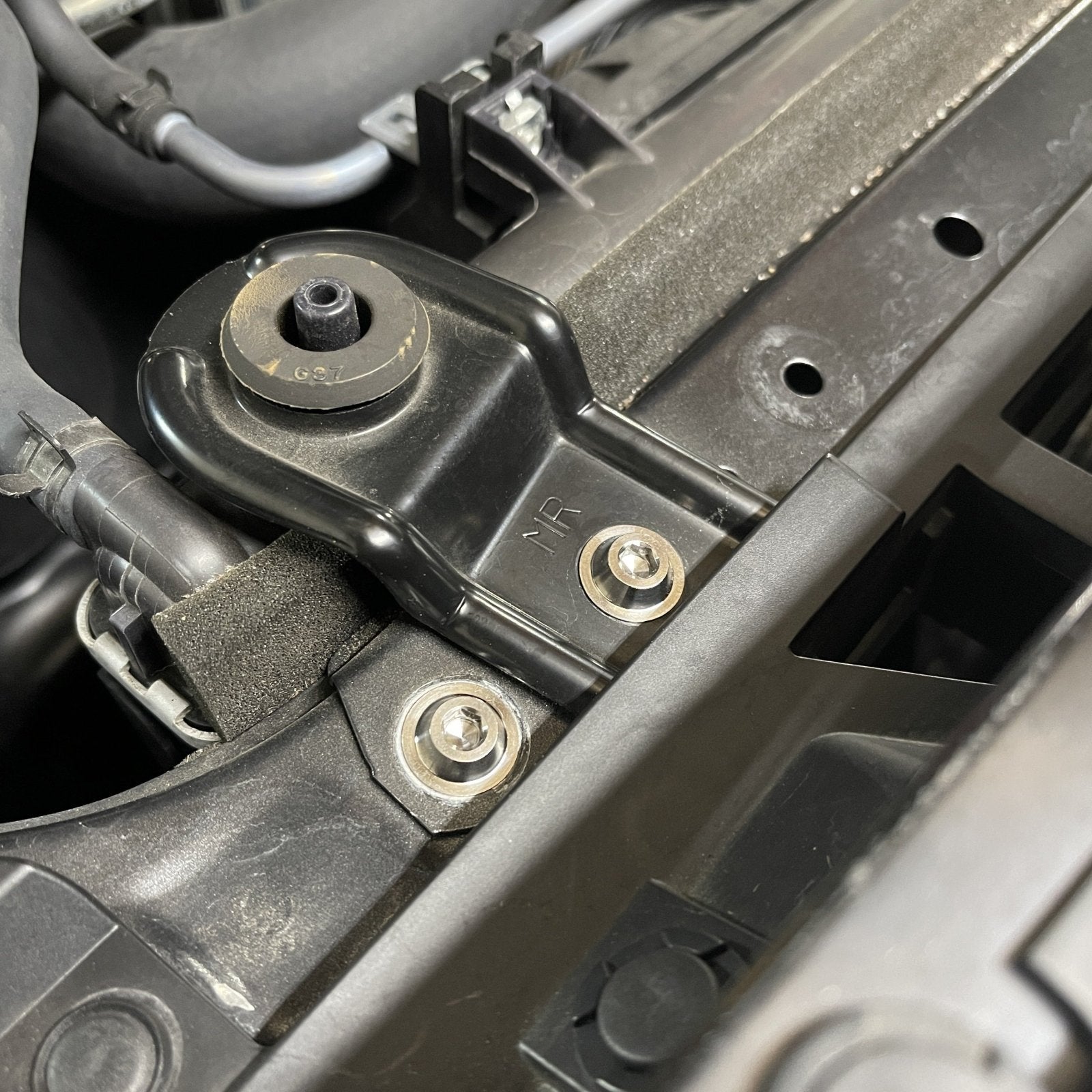 JDC Titanium Engine Bay Dress-Up Hardware Kit (15-21 Subaru STi) - Graveyard Performance