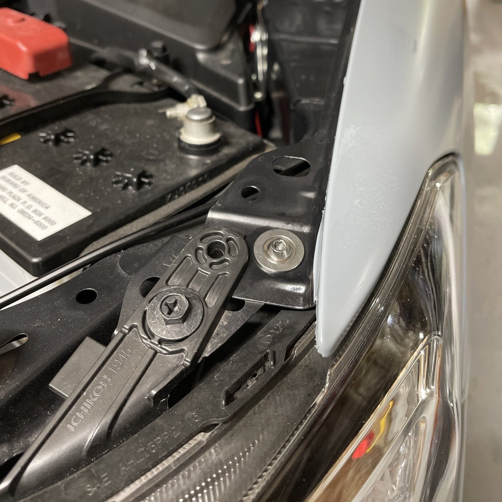 JDC Titanium Engine Bay Dress-Up Hardware Kit (15-21 Subaru STi) - Graveyard Performance