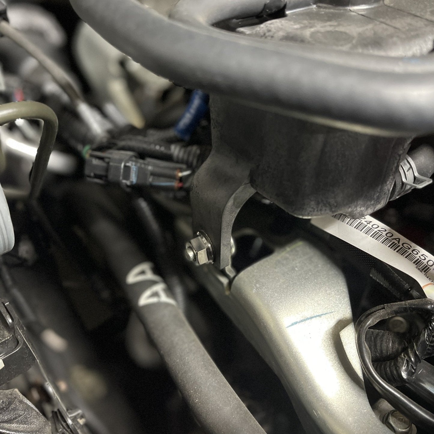 JDC Titanium Engine Bay Dress-Up Hardware Kit (15-21 Subaru STi) - Graveyard Performance