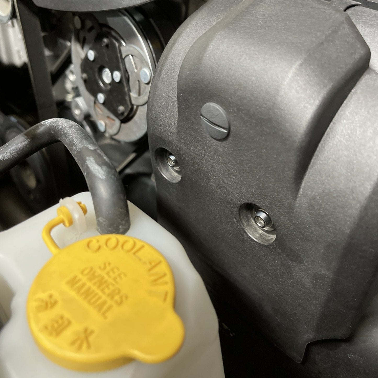 JDC Titanium Engine Bay Dress-Up Hardware Kit (15-21 Subaru STi) - Graveyard Performance