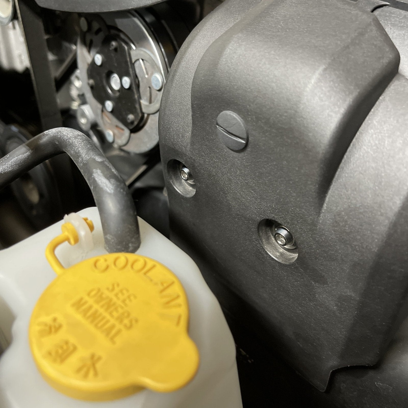 JDC Titanium Engine Bay Dress-Up Hardware Kit (15-21 Subaru STi) - Graveyard Performance