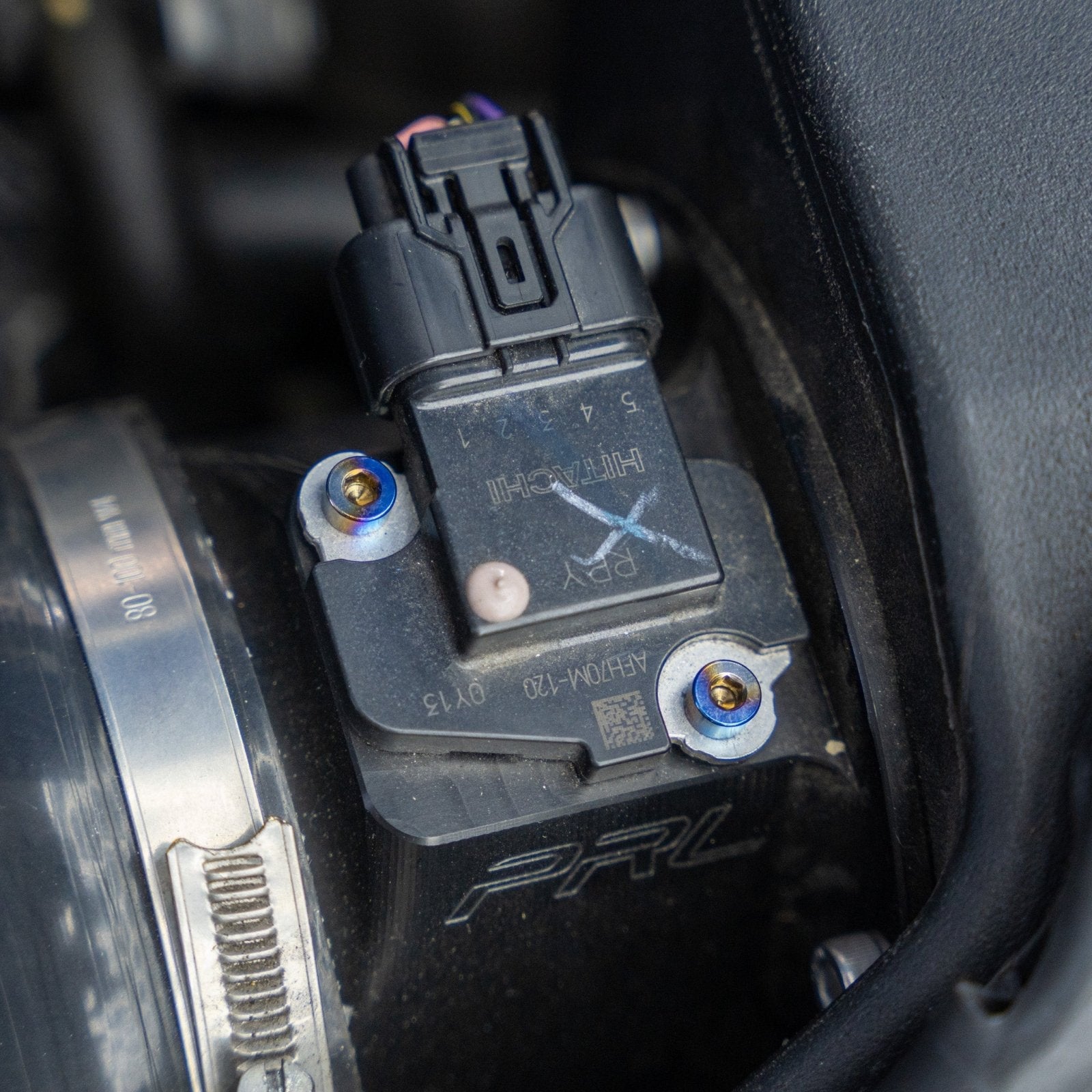 JDC Titanium Engine Bay Dress-Up Hardware Kit (Honda FK8 Type R) - Graveyard Performance