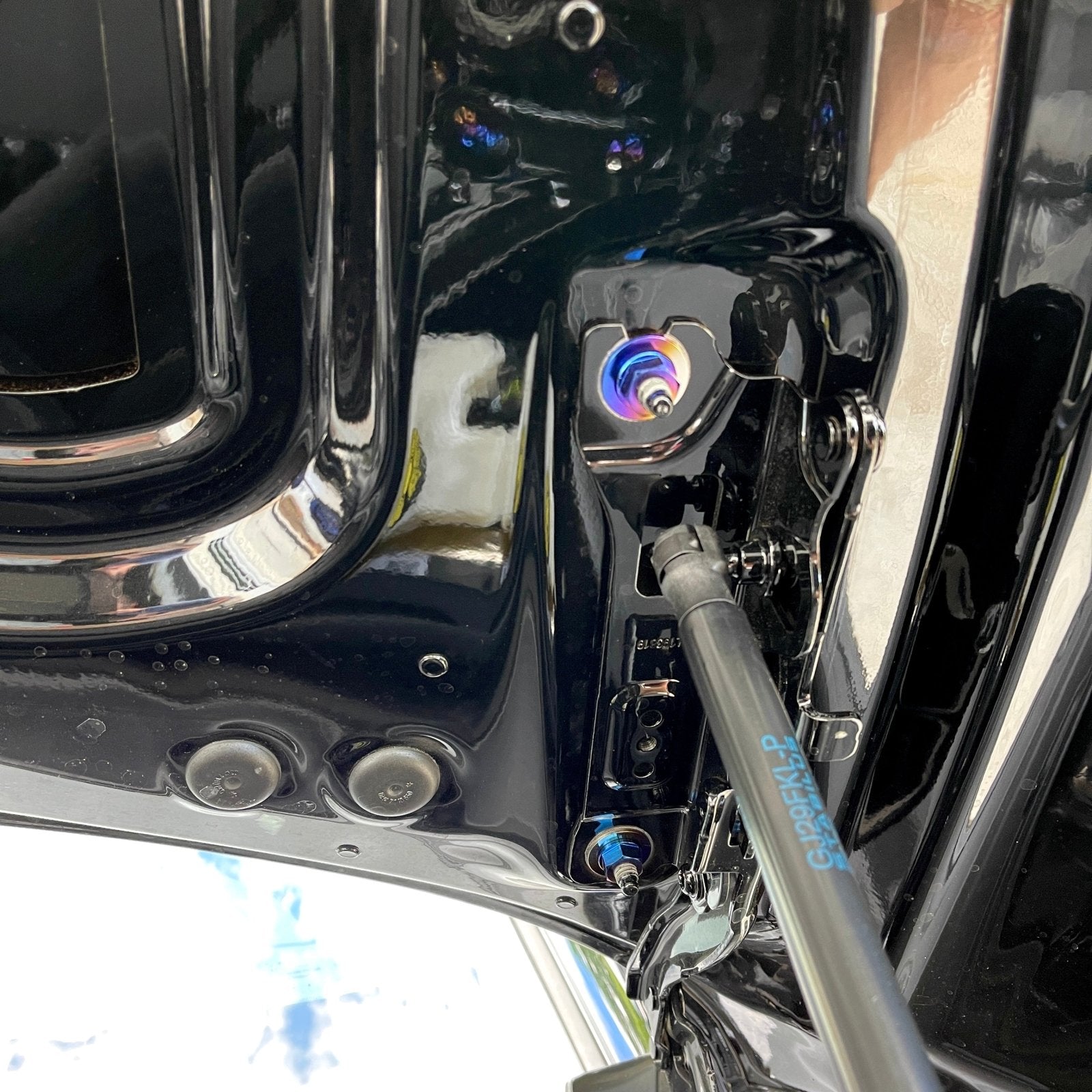 JDC Titanium Engine Bay Dress-Up Hardware Kit (A90/A91 Supra) - Graveyard Performance