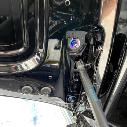 JDC Titanium Engine Bay Dress-Up Hardware Kit (A90/A91 Supra) - Graveyard Performance