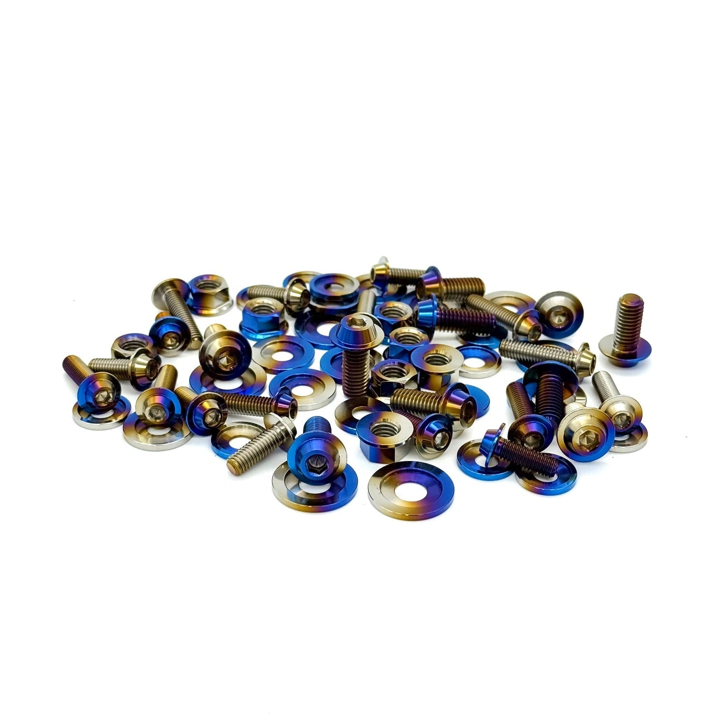 JDC Titanium Engine Bay Dress-Up Hardware Kit (A90/A91 Supra) - Graveyard Performance