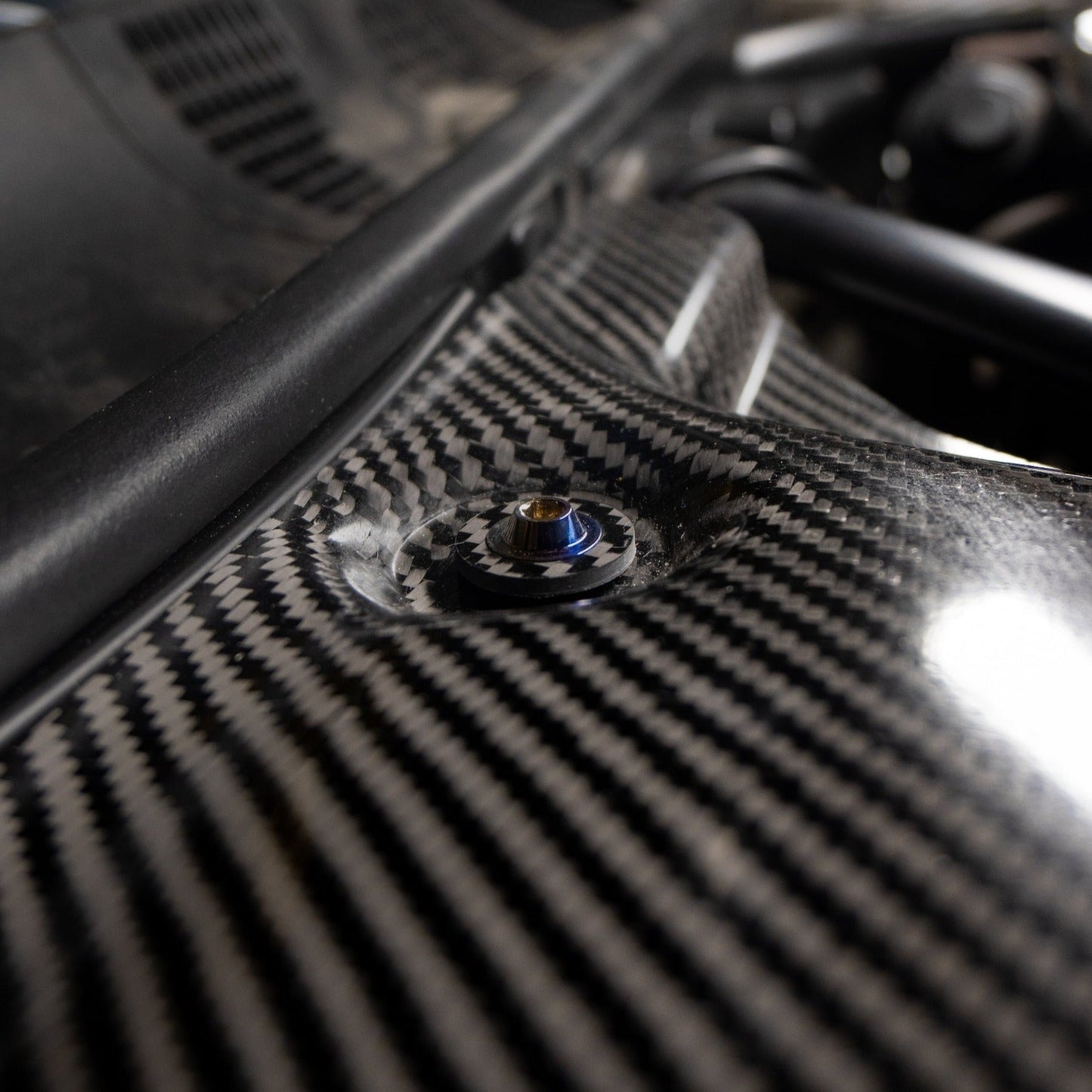 JDC Titanium Engine Bay Dress-Up Hardware Kit (Nissan 370Z) - Graveyard Performance
