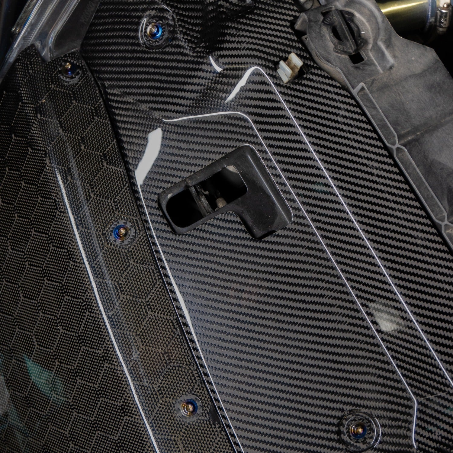 JDC Titanium Engine Bay Dress-Up Hardware Kit (Nissan 370Z) - Graveyard Performance