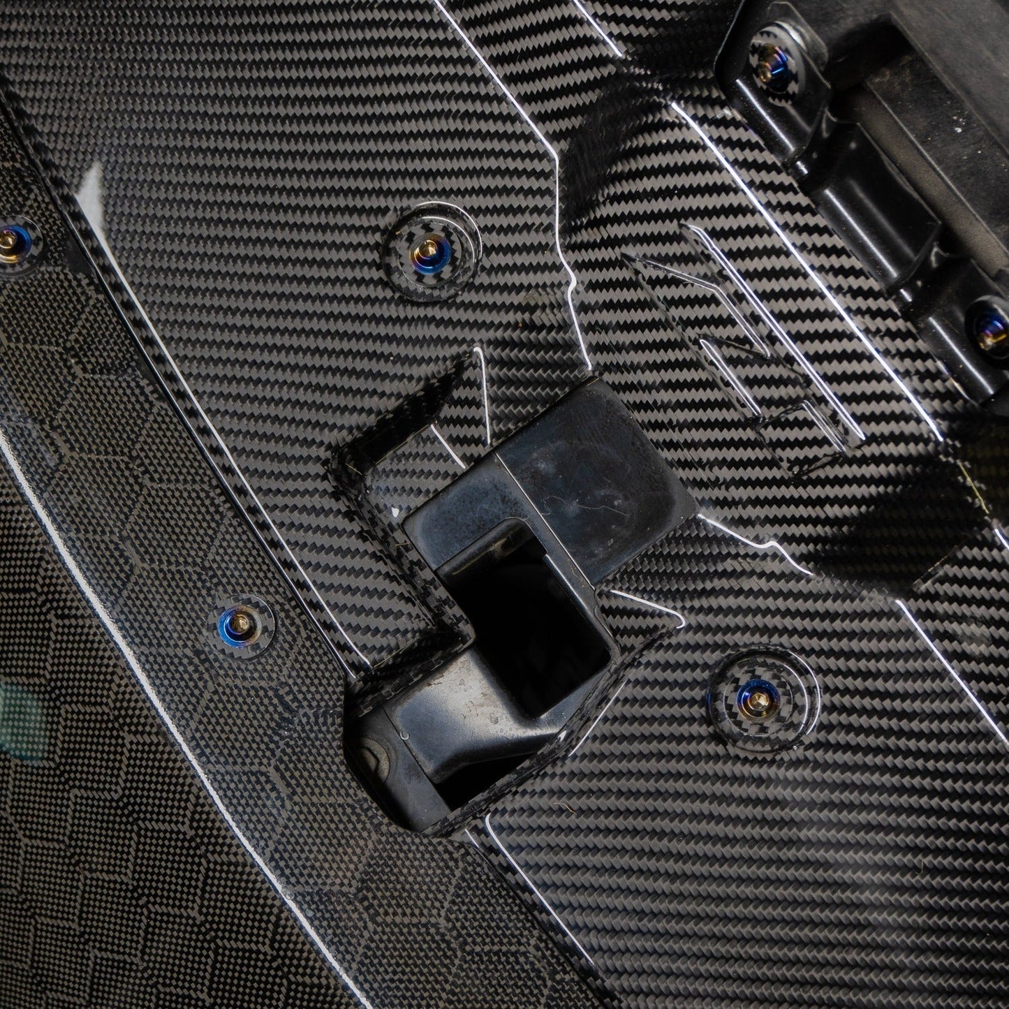 JDC Titanium Engine Bay Dress-Up Hardware Kit (Nissan 370Z) - Graveyard Performance