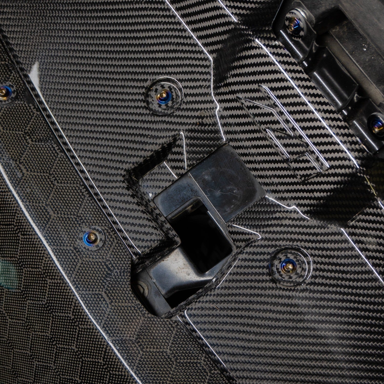 JDC Titanium Engine Bay Dress-Up Hardware Kit (Nissan 370Z) - Graveyard Performance