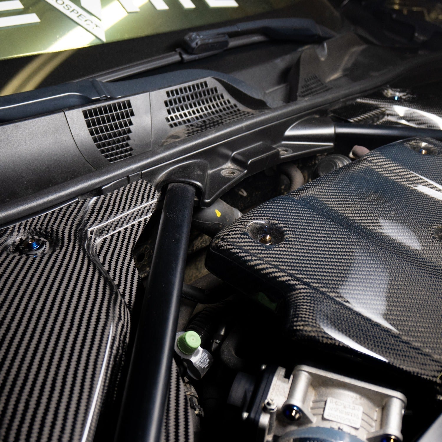 JDC Titanium Engine Bay Dress-Up Hardware Kit (Nissan 370Z) - Graveyard Performance