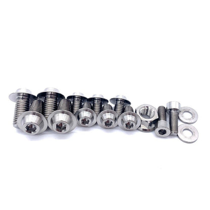 JDC Titanium Engine Bay Dress-Up Hardware Kit (Evo X) - Graveyard Performance