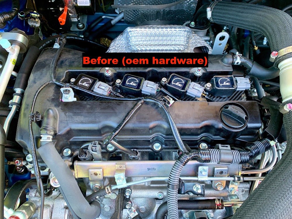 JDC Titanium Engine Bay Dress-Up Hardware Kit (Evo X) - Graveyard Performance