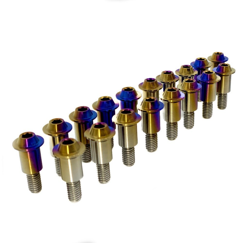 JDC Titanium Engine Bay Dress-Up Hardware Kit (Evo X) - Graveyard Performance