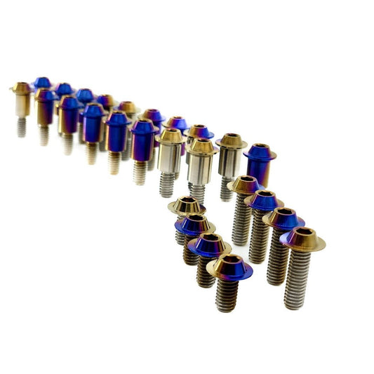 JDC Titanium Engine Bay Dress-Up Hardware Kit (Evo X) - Graveyard Performance