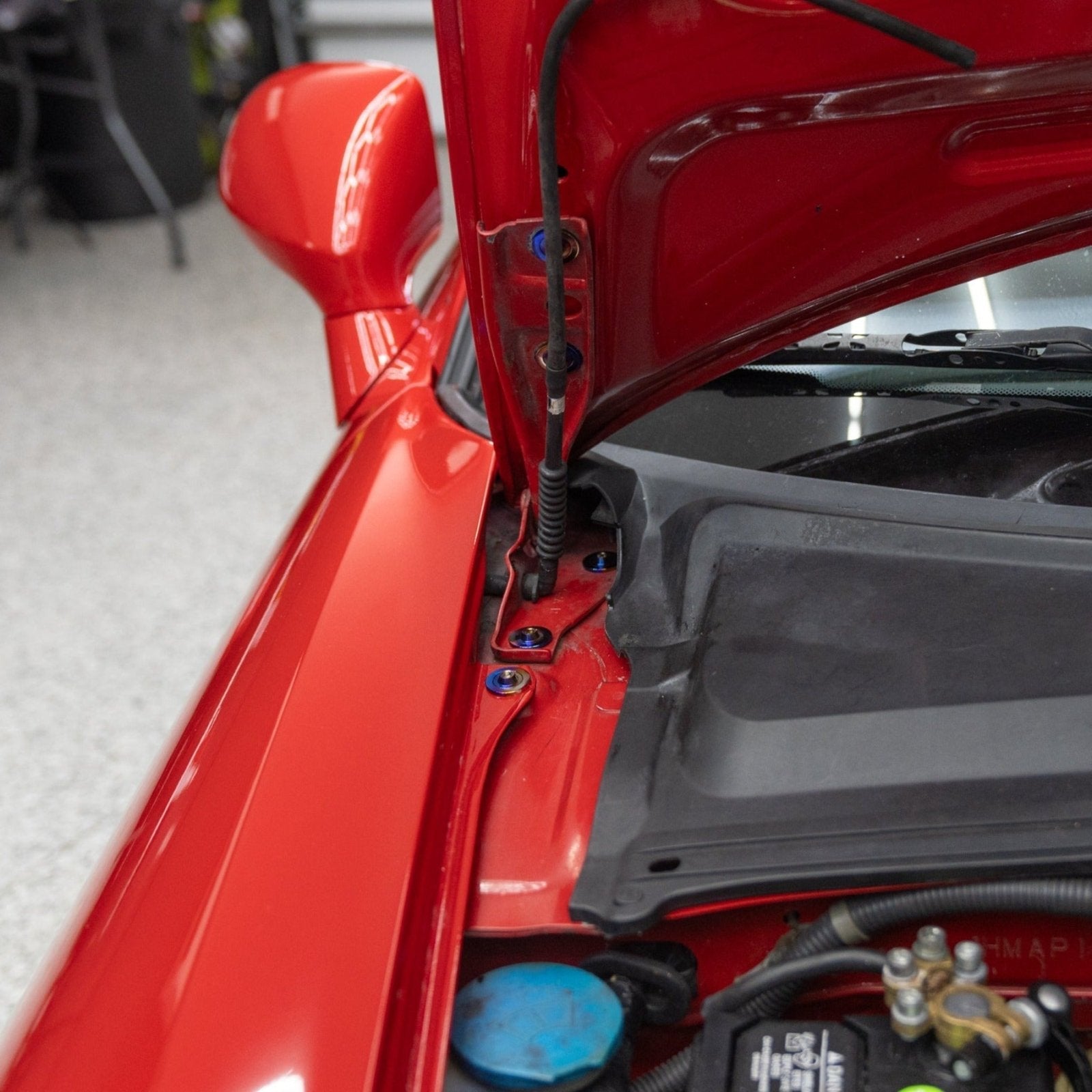 JDC Titanium Engine Bay Dress-Up Hardware Kit (Honda S2000) - Graveyard Performance