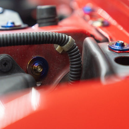 JDC Titanium Engine Bay Dress-Up Hardware Kit (Honda S2000) - Graveyard Performance