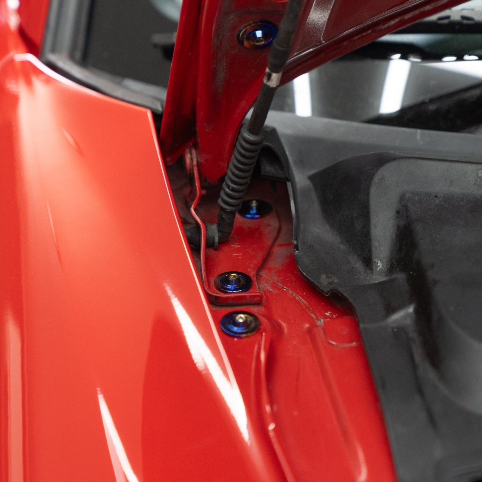 JDC Titanium Engine Bay Dress-Up Hardware Kit (Honda S2000) - Graveyard Performance